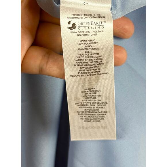 B40. Self-Portrait Pleated Taffeta Midi Dress 2 Cocktail Party Emily In Paris - Picture 10 of 10